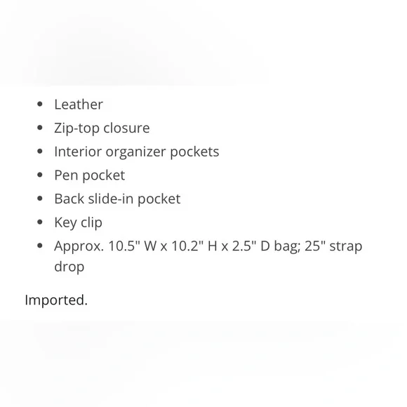 BRAHMIN..IRIDESCENT ESPLANADE CROSSBODY HANDBAG - Picture 15 of 15